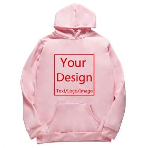 2020 Men/Women Custom hoodies DIY Text Logo Image Print High Quality Clothing Customized Sport Casual Sweatshirt Size XS-4XL
