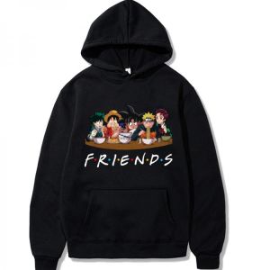 2021 Anime My Hero Academia men/womens Print Friends Long Sleeve Demon Blade Oversized boy/girls Hoodies Sweatshirts Clothes