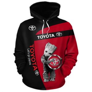 Sudadera con capucha y Logo de Toyota para hombre, ropa de calle de gran tamaño, estilo Harajuku, informal, de alta calidad, 3D