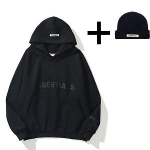 2021SS CARL New Men's Hoodie + Knitted Hood Sweatshirt Rubber Print Logo Sweatshirt Loose Oversized Hip Hop Cotton Hoodie