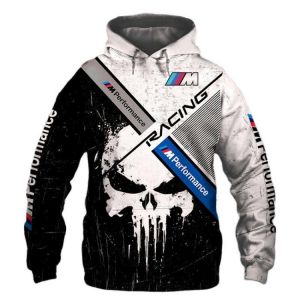 BMW Logo Hoodie Fashion Casual Jacket High Quality Oversized Sweatshirt 3D Printing Pullover Hip Hop Cool Sportswear Men's To