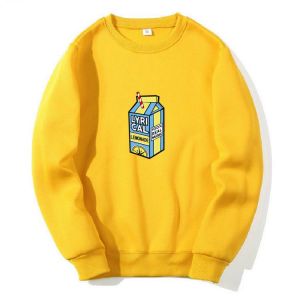 O-Neck Hoodie Lyrical Lemonade Printed Cartoon Sweatshirt MenWomen Autumn Winter Casual Pullover Unisex Sportswear Fashion Tops