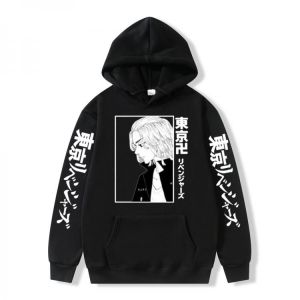 Anime Tokyo Avengers Mikey Manjiro New Creative Sweatshirt Men's Casual Sweatshirt Men's Top harajuku