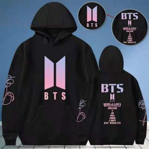 Korean star bulletproof teenager band love yourself JK Hoodie custom men's Sweatshirt kpop Pullover women's Sweatshirt a