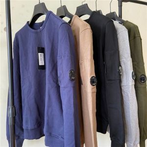 CP  High quality Fall and winter Crew Neck Casual Loose Pullover Sweatershirt CP Men's Coat Trendy British-Style Casual Youth