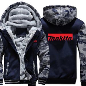 New Makita Hoodies Camouflage sleeve Pullover Winter Jacket Makita Sweatshirts Long Sleeve Coat