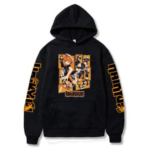 Anime Haikyuu Hoodies Sweatshirts Men/women Hip Hop Streetwear Hoodie Anime Hoodies Men's Sweatshirts