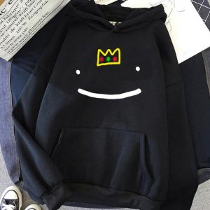 Hot Games Dream Smp Hoodies Men Kawaii Cartoon Ranboo Graphic Streetwear Funny Unisex Anime Harajuku Winter Sweatshirts Male
