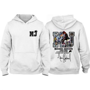 SUNOWE Michael Jackson Print Hoodies Singer Men Women Pullovers Sweatshirts Anime Hoody Streetwear Tops Winter Clothes