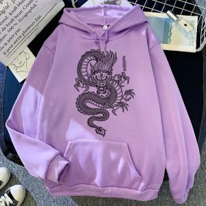 Dragon Hoodies Men 2020 Chinese Dragon Print Hoodie Street Casual Hip Hop Sweatshirts Men Streetwear Hoody Oversized Hoodies