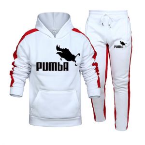 2022 new men's spring and autumn suit zipper hoodie + pants casual sportswear men's sportswear gym brand fleece sportswe
