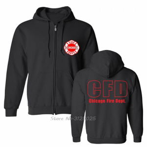 New Chicago Fire Department Show Tv Show Duty Shirt Rescue Hoodie Men Fleece Sweatshirt Hoody Streetwear Funny Hoodies Harajuku