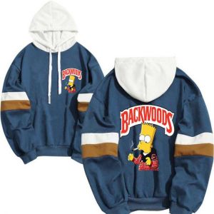 BACKWOODS Anime Cotton Hoodie Men Sweatshirts Harajuku Spring Autumn Hoodies Streetwear Thin Patchwork Tracksuit Men Clothing