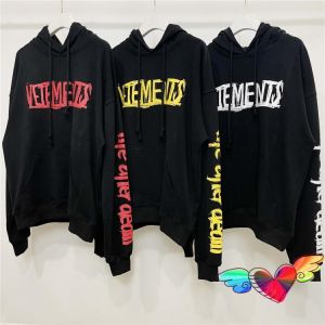 2021FW VETEMENTS World Tour Hoodie Men Women 1:1 High Quality Concert Graffiti Poster Vetements Sweatshirts VTM Pullovers