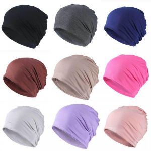 Modal Material Beanie Thin Cotton Women Man Beanie Non-Allergic Hat Spring Summer Casual Skull Cap