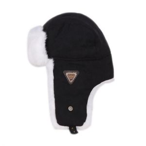 Fashion Winter New Warm Aviator Hat Men and Women Fashion Ear Protection and Windproof Ski Hat Advanced Design Thick Velvet