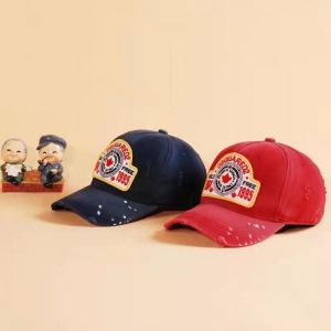 DSQ letter cotton designer hip hop hat truck driver hat dad hat icon hat adjustable men's and women's Snapback Gorras bl