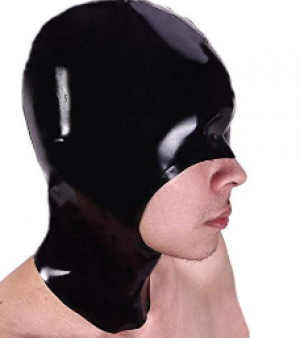 Hot new Latex mask fetish hoods unisex standard seamless hats no rear zipper one piece style