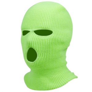 New Balaclava Mask Hat Winter Cover Neon Mask Green Halloween Caps For Party Motorcycle Bicycle Ski Cycling Balaclava Pink Masks