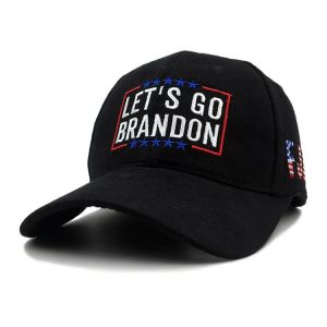 New LET'S GO BRANDON slogan Baseball Cap Four Seasons Outdoor Sun Cap Cotton Snapback Women Men Embroidered Dad Hat