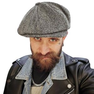 Stripe Beret Hat British Style Classic Retro Newsboy Hats for Men Women Universal Berets Cap Leisure Sports Sun Caps gorras