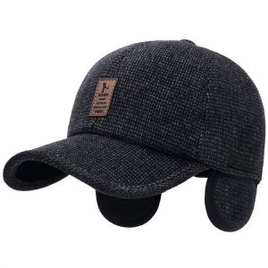 New Baseball Caps Men Warm Thick Baseball Caps Male Autumn Winter Sport Visors Snapback Earflaps Dad Cap Hat Best Selling 2021