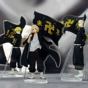 Tokyo Revengers Figure Cosplay Acrylic Stands Manjiro Ken Takemichi Hinata Atsushi Model Plate Fans Gift Collection Anime Props