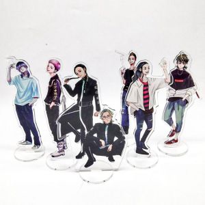 Tokyo Revengers New Figure Manjiro Ken Takemichi Hinata Atsushi Acrylic Stand Model Plate Desk Decor Standing Sign Anime Gifts