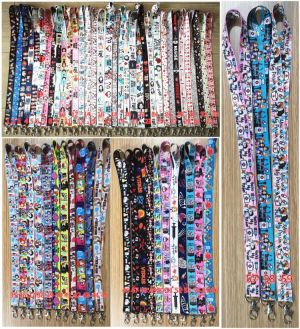 10pcs/50pcs/100pcs Grey's Anatomy doctor nurse 59 design lanyard Neck Strap Lanyard Mobile Phone Key Chain ID Badge Key Chain