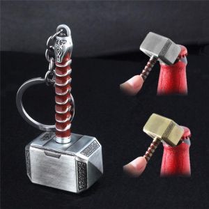 1Pcs Beer Bottle Openers Multifunction Hammer Of Thor Shaped Beer Bottle Opener With Long Handle Bottler Opener Keychain Gifts