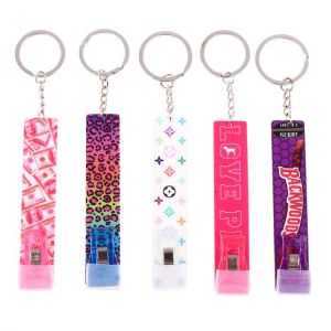 Acrylic Debit Credit Card Grabber Keychain Ball Card Grabber Plastic Clip For Long Nails