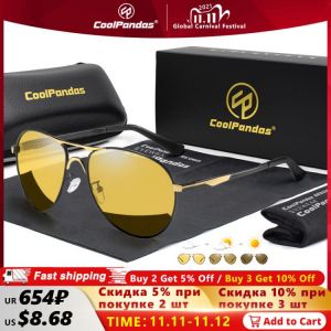 2021 New Trend Intelligent Aviation Photochromic Sunglasses Polarized Men Day Night Vision Driving Sun Glasses Male gafas de sol