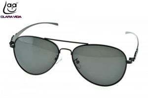 Brand CLARA VIDA Aluminum Magnesium Alloy High-Grade Inner Coating Mens Polarized Sunglasses UV400 Sun Glasses Driving Outdoor