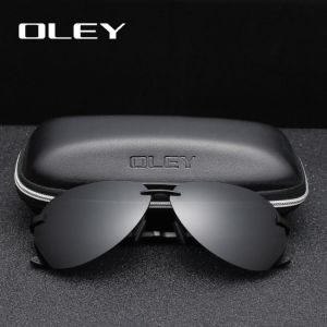OLEY Brand Polarized Sunglasses Men Classic pilot sun glasses Driving anti-glare UV400 goggles For Men women YA541