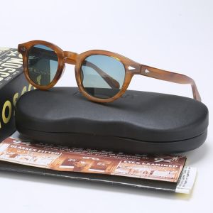 Johnny Depp Polarized Sunglasses Men Women With Case&Box Luxury Brand Designer Lemtosh Style Sun Glasses For Male Female Oculo