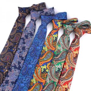 Fashion Floral Print Tie For Men Women Skinny Neck Tie For Wedding Casual Mens Neckties Classic Suits Slim Neck Ties Cravat