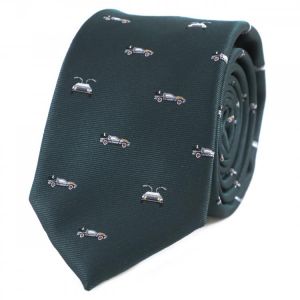 Back To The Future Movie Theme Time Machine Delorean Model Car Pattern Necktie Father's Day Birthday Tie