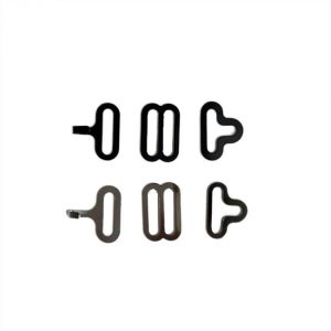 25 sets Bow Tie Hardware Necktie Hook Bow Tie or Cravat Clips Fastener to Make Adjustable Straps on Bow Tie dip 19mm/13mm inner
