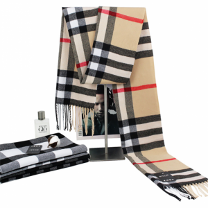 2021 Winter New Cashmere Warmth Men's Casual Plaid Scarf Women Scarf