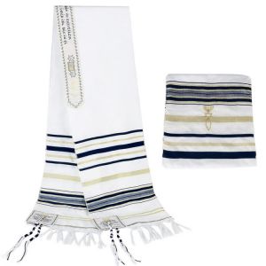 New Messianic Jewish Tallit Israel Prayer Shawl Scarf with Talis Bag for Men Women 180*50cm