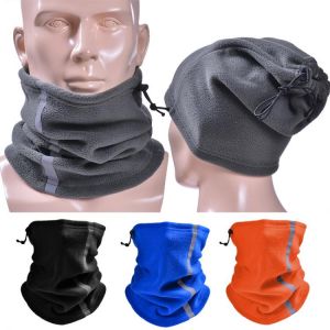 Polar Fleece Neck Tube Ear Warmer Fishing Skating Running Sport Scarf Face Mask Camping Hiking Neck Warmer Warm Cycling Headwear