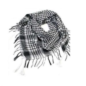 Quality Arab Scarf  Kaffiyeh 100% cotton comfortable sport scarf sand proof Cs Go Scarf Outdoor accessory 110cm*110cm