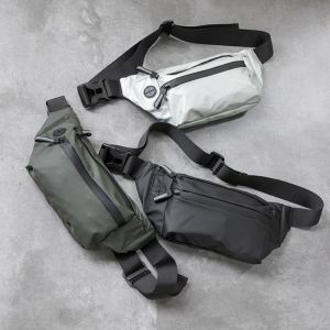 Waterproof Woman Waist Bag Fanny Pack Fashion Chest Pack Outdoor Crossbody Bag Large Capacity Unisex Belt Bags Hip Waist Packs