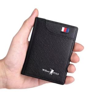 Men's Wallets Men's Wallets Thin Male Wallet Card Holder Cowskin Soft Mini Purses New Design Vintage Men Short Slim Wall
