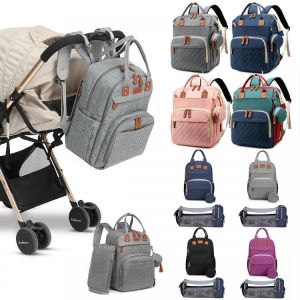 Diaper Bag Nappy Backpack Mummy  Bag Maternity Packages Multi-function  Waterproof Outdoor Travel Diaper Bags For Baby Care