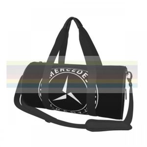 Mercedes-Benz universal travel sports fitness shoulder bag. Nylon portable outdoor sports bag. Dry and wet separation bag