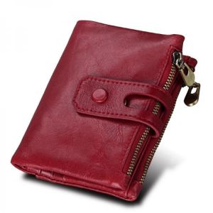 Short Men Wallet Genuine Leather Wallet Men Coin Purse Male Cuzdan Women's Wallet Women purse Card Holder Driver License Hold