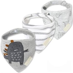 3pcs Organic Cotton Baby Scarf Muslin Burp Cloth Bandana Bibs Newborn Baby Boy Infant Girl Toddler Winter Scarf Waterproof Bib