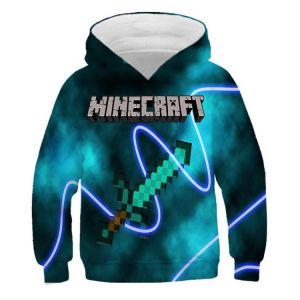 3D Boy hoodies my- world Video Game Clothing Baby Girl Clothes Jackets for boys Hoodies Sweatshirt Children's coat kids