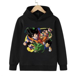 dragon- ball Z Fashion Kid's Sweatshirt Goku Hoodies Children's clothing baby boy clothes Jacket for girls Autumn Fashio